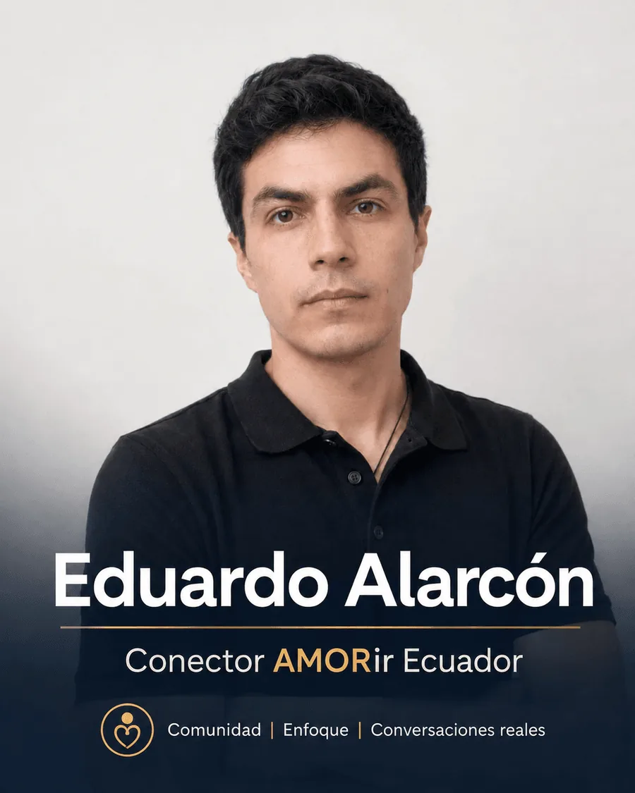 Eduardo Alarcón, Conector AMORir Ecuador